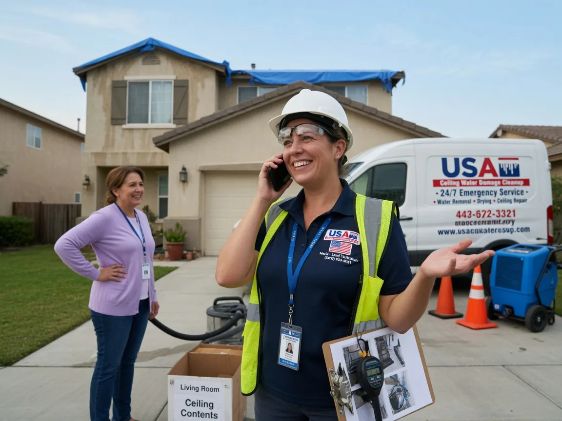 Ceiling Water Damage Restoration Gann Valley, SD FAQs